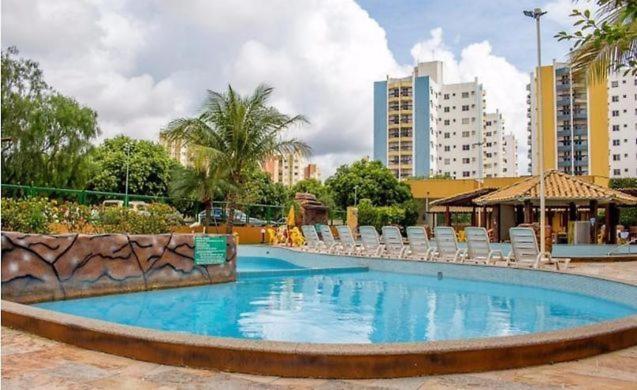 Thermas Place Suíte Caldas Novas com Piscinas Termais Exterior foto