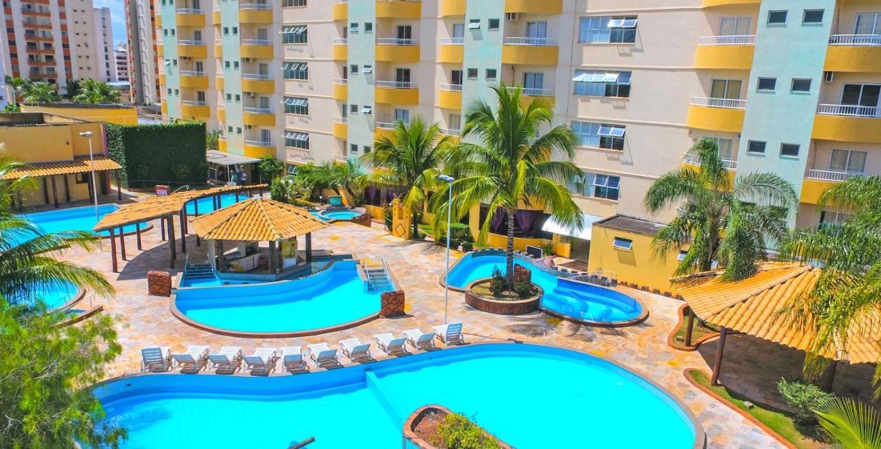 Thermas Place Suíte Caldas Novas com Piscinas Termais Exterior foto